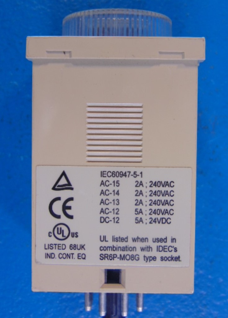 IDEC GE1A-B ELECTRONIC TIMER, 5A 240V