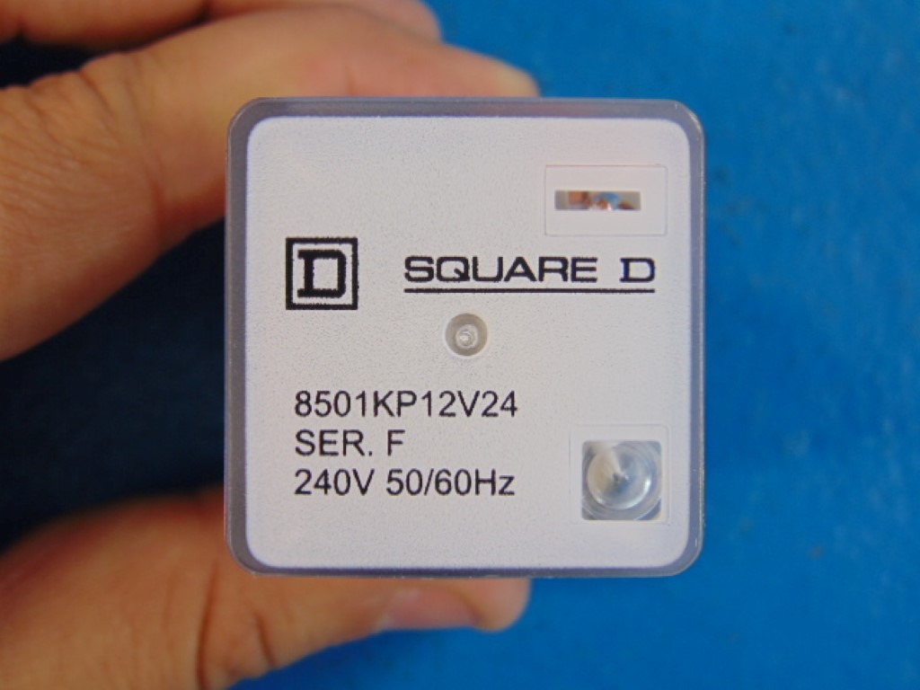 SQUARE D 8501KP12V24 8PIN 240V 50/60HZ MULTIPOINT RELAY