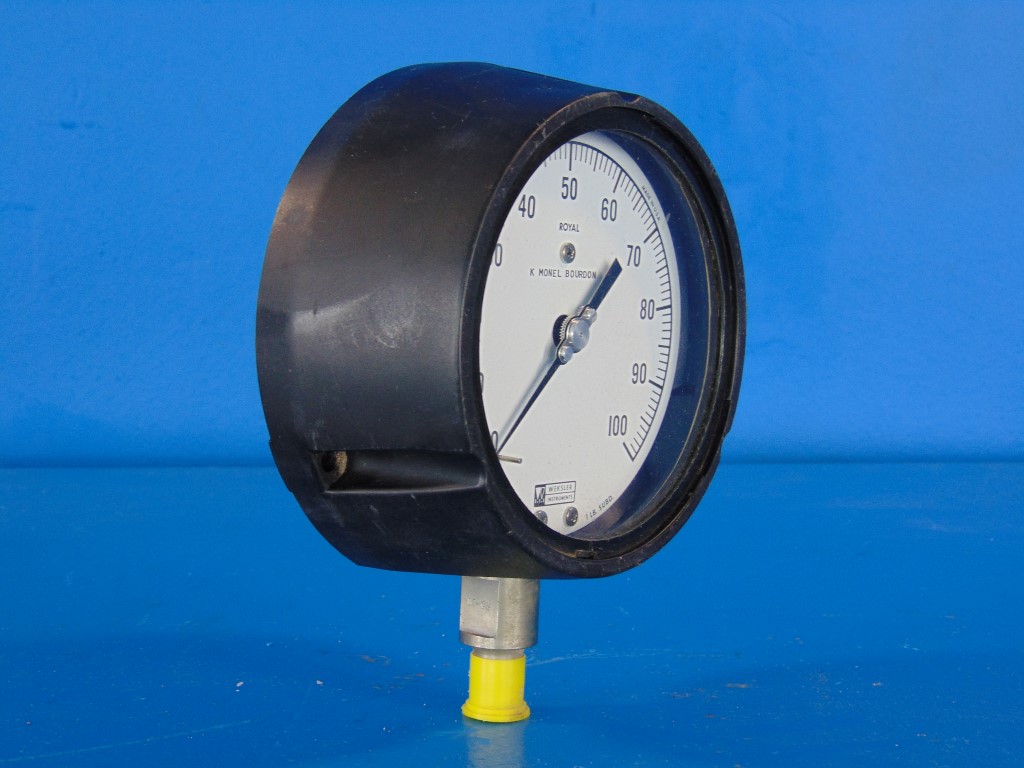 Weksler Instrument Gauge 0-100