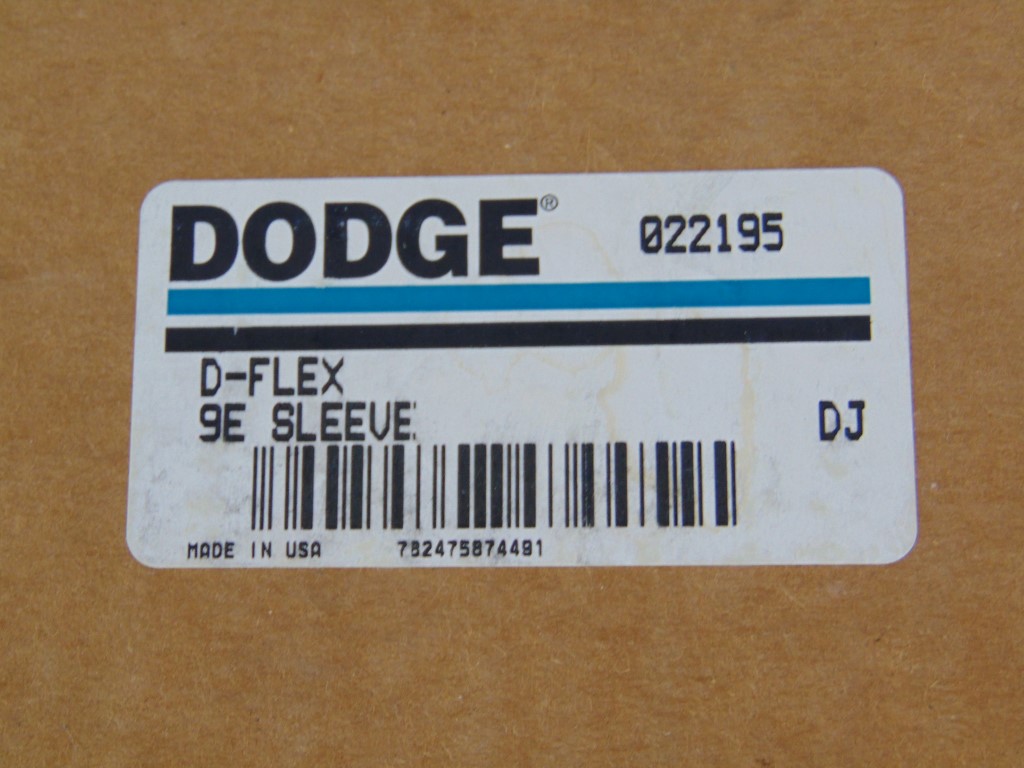Dodge D-Flex 9E Sleeve 022195