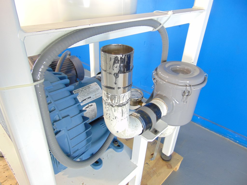 Ametek 5HP 515551 DR757D89X Blower - Includes FUJI Ring Compressor VFC600A-7W - Industrial Air Blower
