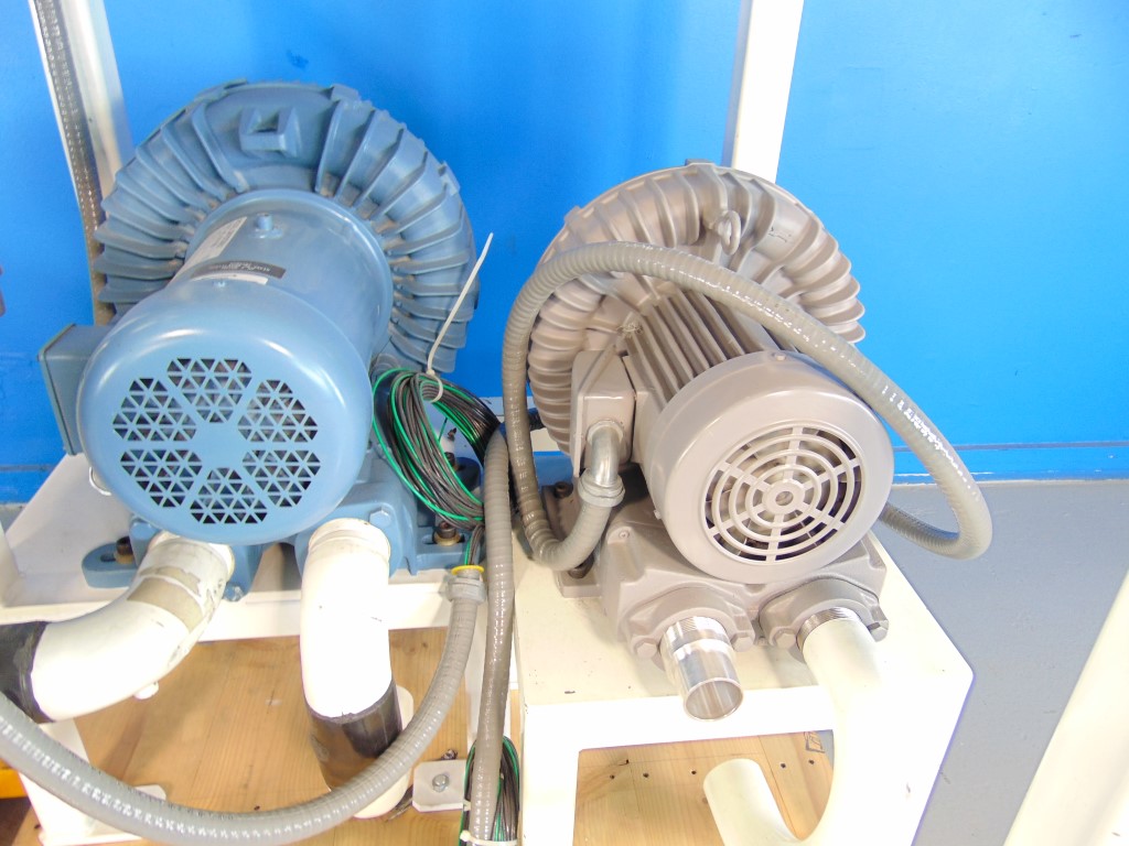 Ametek 5HP 515551 DR757D89X Blower - Includes FUJI Ring Compressor VFC600A-7W - Industrial Air Blower
