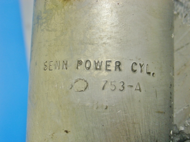 MILCO SENN POWER CYLINDER AWG 753-A 3-86