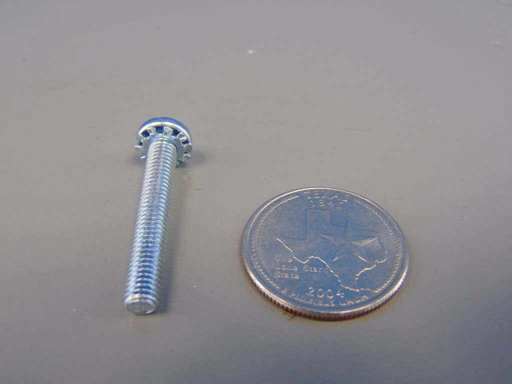 #10-32X 1 3/16" Machine Screw Pan Head Phillips Captive Star Washer (Lot of 100)