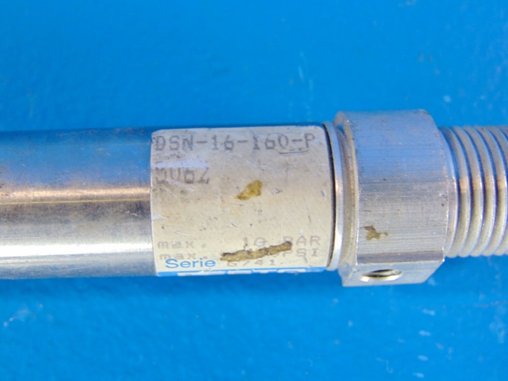 FESTO DSN-16-160-P 11" PNUEMATIC CYLINDER 