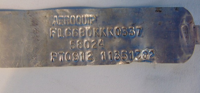 AEROQUIP PT0912 Hydraulic Hose (1 1/2")I.D.x 34" 