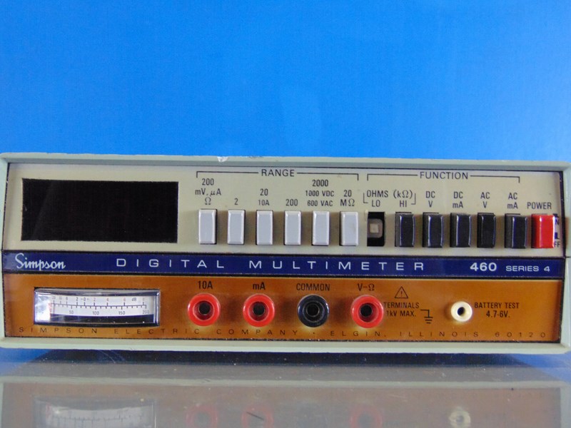 Simpson Digital Multimeter 460D Series 4 