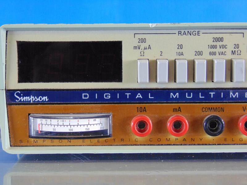 Simpson Digital Multimeter 460D Series 4 