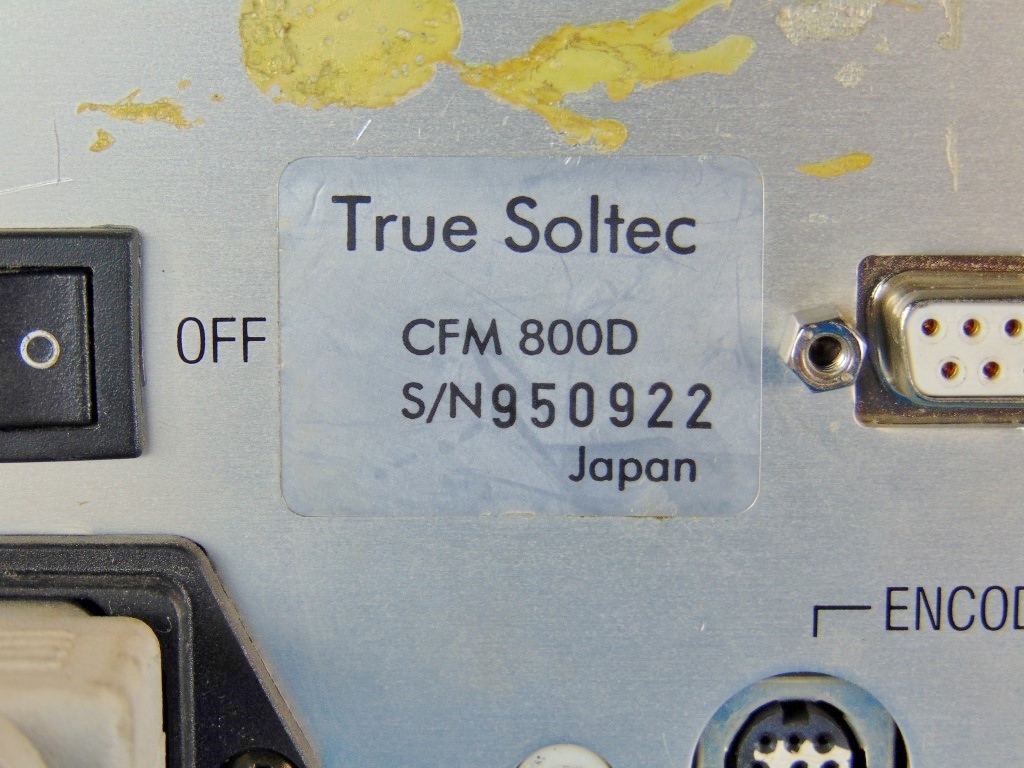 Globaltec True Soltec CFM800D CRIMP FORCE MONITOR 