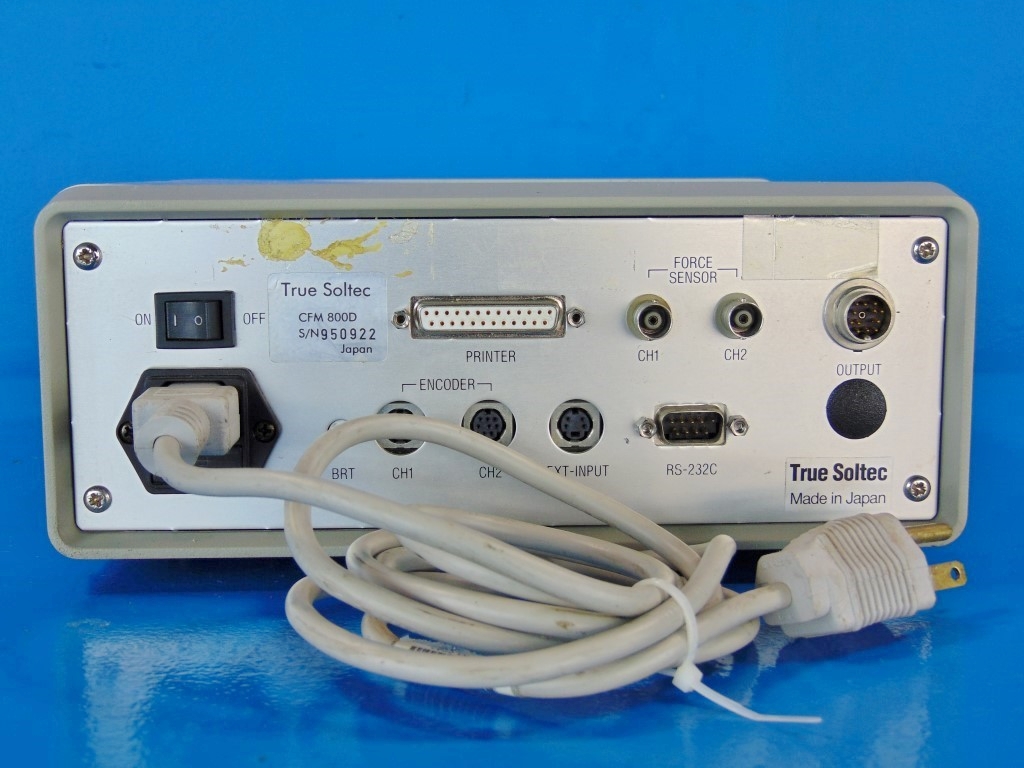 Globaltec True Soltec CFM800D CRIMP FORCE MONITOR 