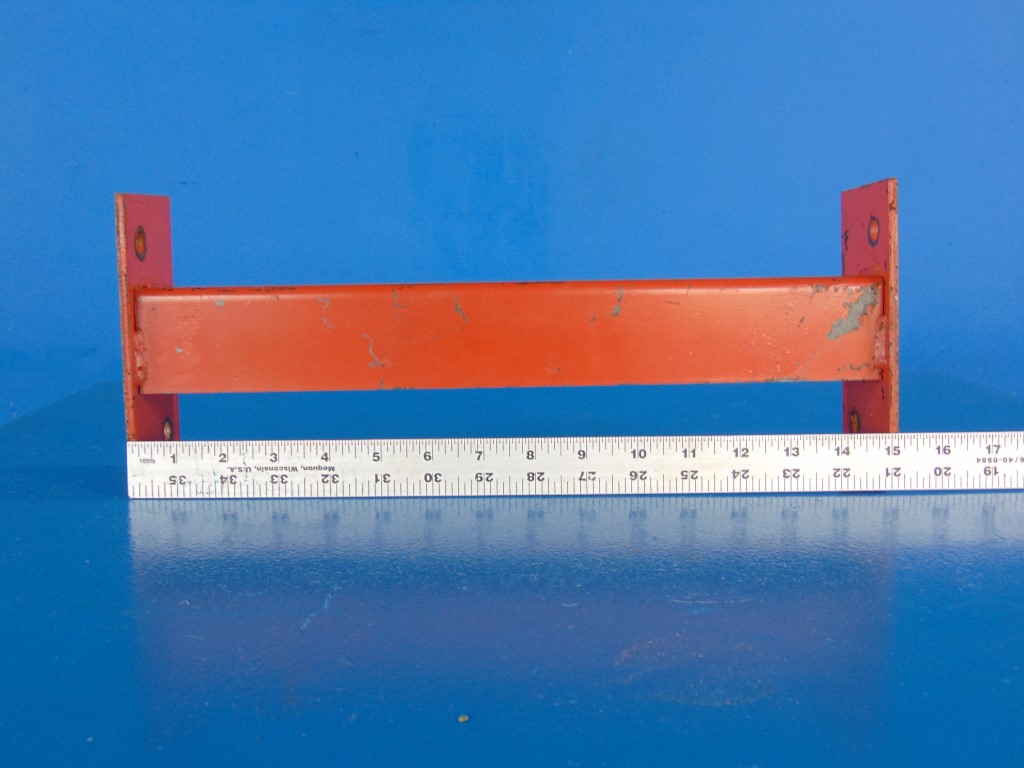 15" Row spacers for pallet racking 