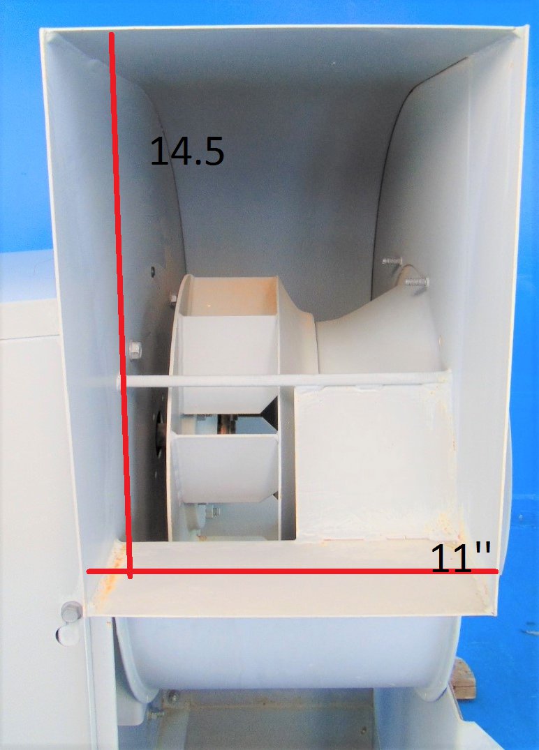 Greenheck 13-BISW-21-10-11 Centrifugal Fan