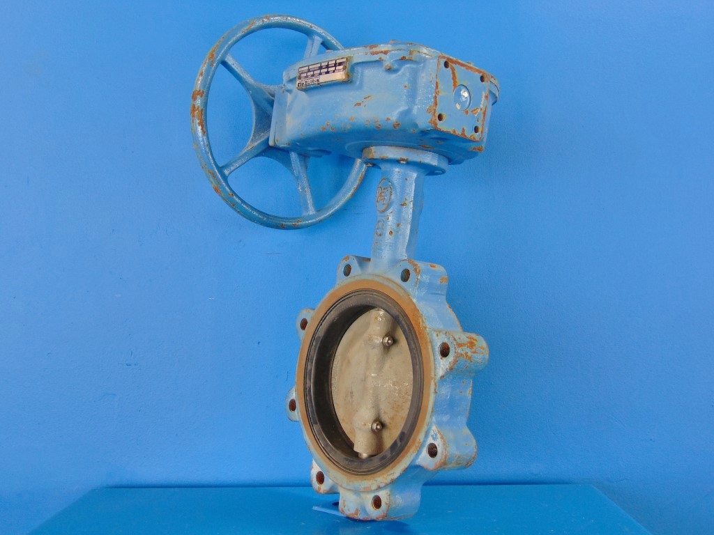 DeZURIK 9128127 8" CI 175 CWP Butterfly Valve 216 Shaft SST Disc