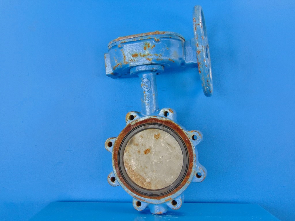 DeZURIK 9128127 8" CI 175 CWP Butterfly Valve 216 Shaft SST Disc