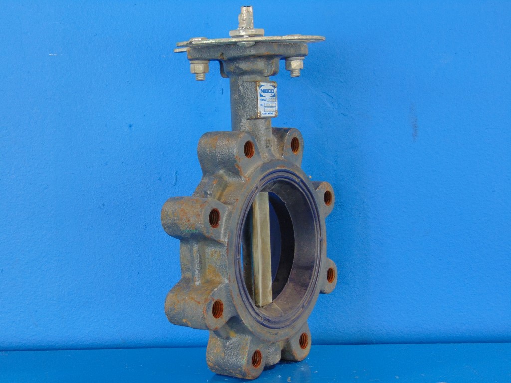 NIBCO LD2000 NL082 200 PSI 5"Lug Style Butterfly Valve No Handle