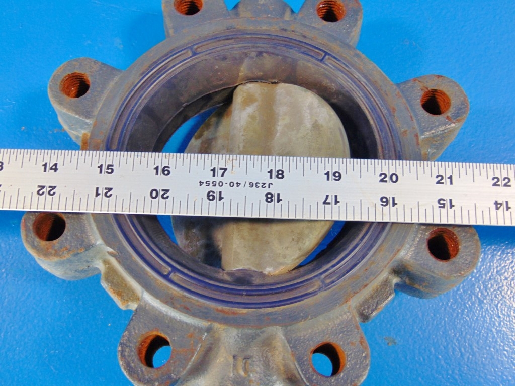 NIBCO LD2000 NL082 200 PSI 5"Lug Style Butterfly Valve No Handle