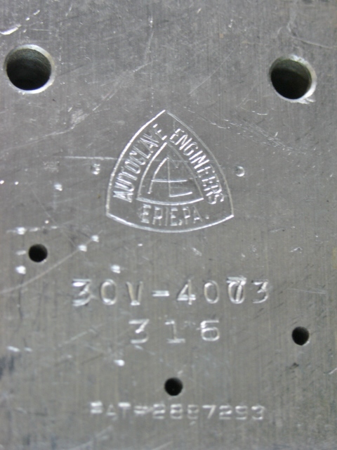 Autoclave Engineers 30V-4073 Spare Parts Unit