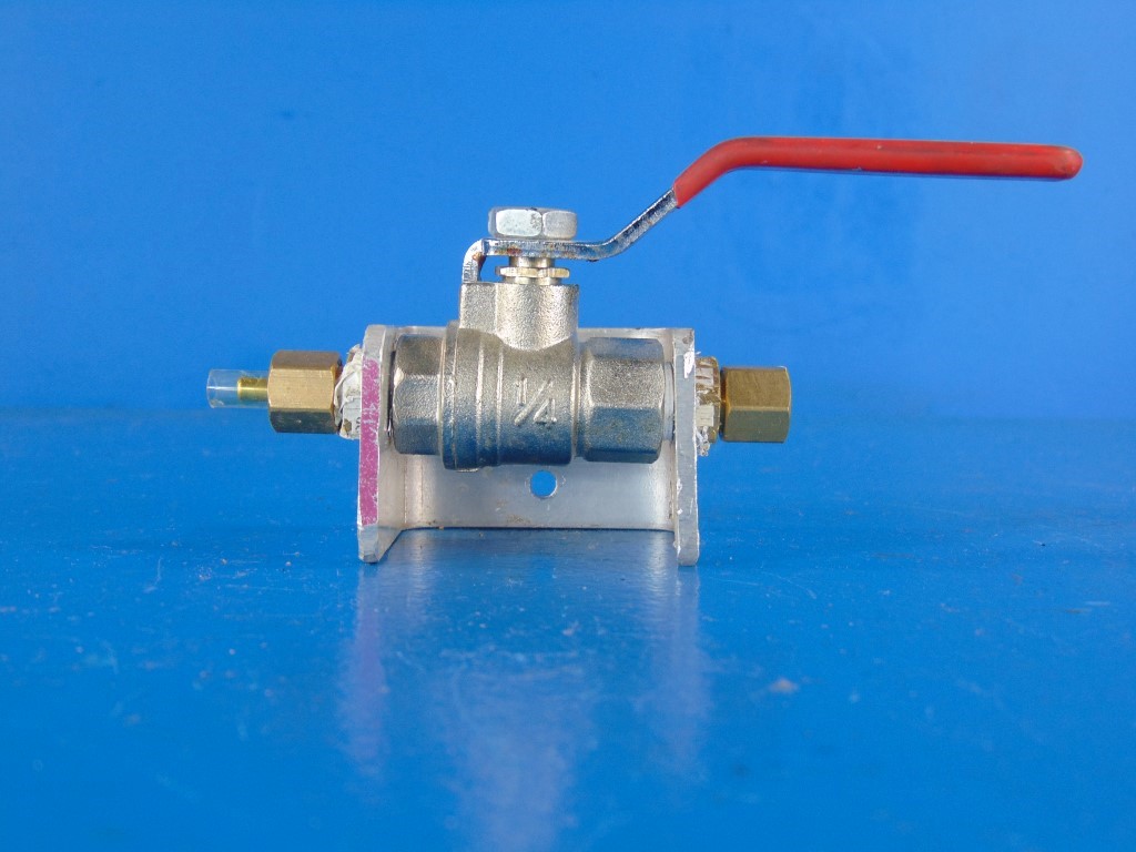 1/4" - Magnus Brass Ball Valve ON/ OFF