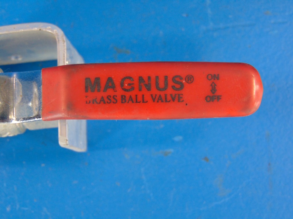 1/4" - Magnus Brass Ball Valve ON/ OFF