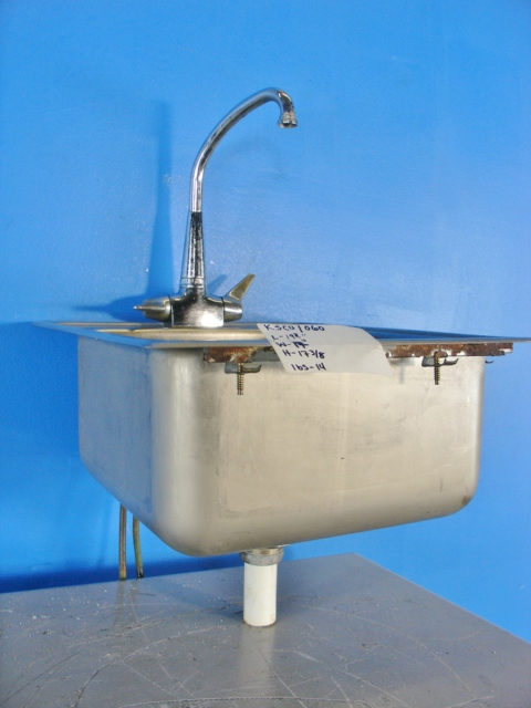Stainless Steel Drop In Hand/Bar Sink w/Faucet and Strainer 