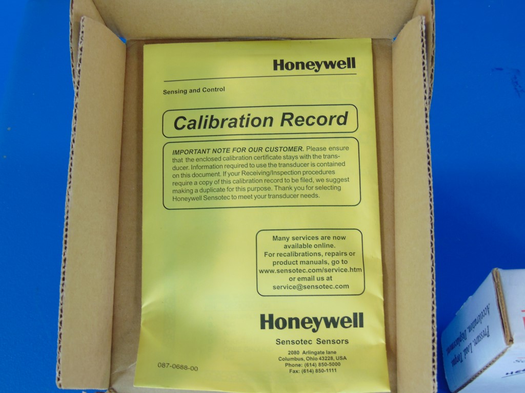HONEYWELL STJE 060-H557-04-01 Transducer & Receiver