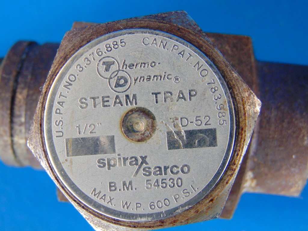 Thermo Dynamic Spirax Sarco TD-52 Steam Trap 1/2"