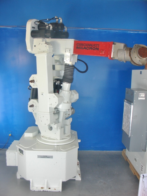 Cincinnati Milacron T3-786 Robotic Arm - Precision Industrial Automation & Control System