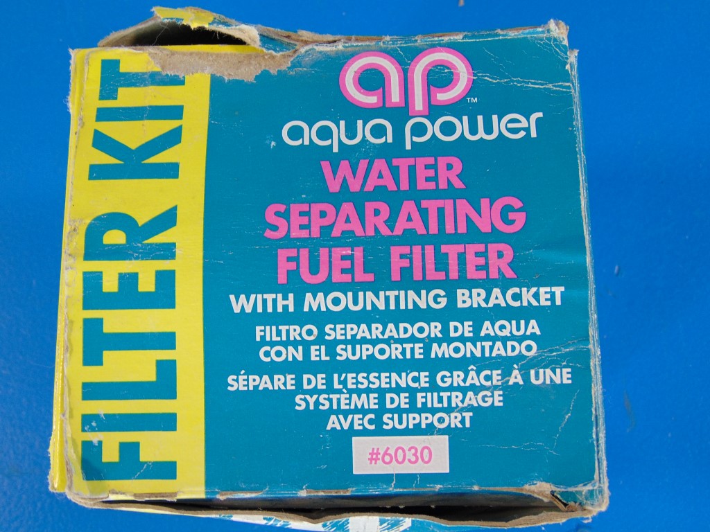 AQUA POWER #6030 Water separating fuel filter