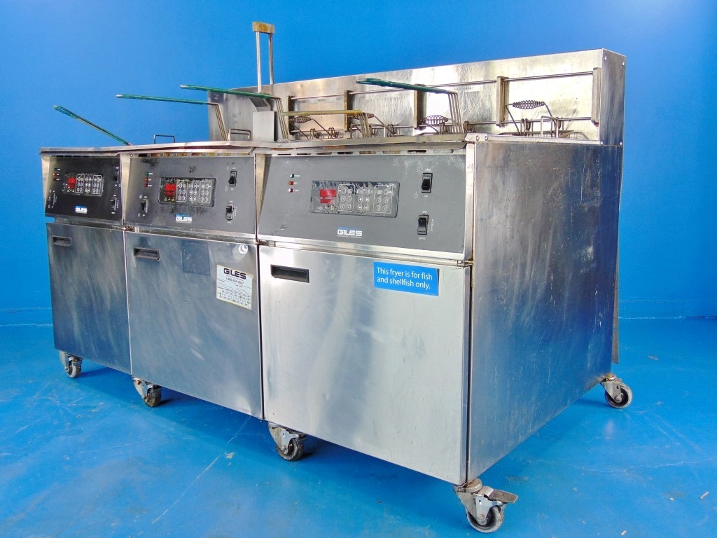 GILES EOF-24 Electric Deep Fryer 480V No Filtration System