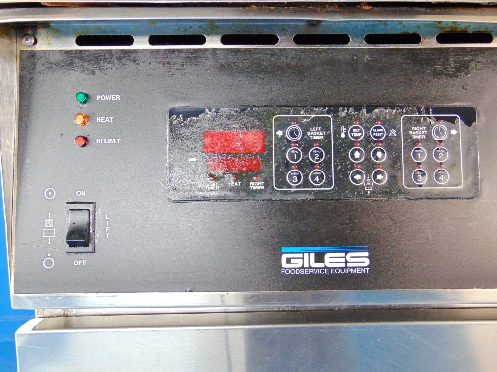 GILES EOF-24 Electric Deep Fryer 480V No Filtration System