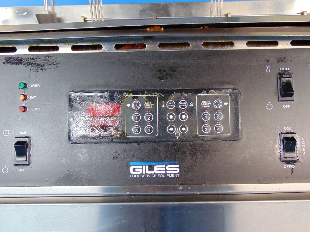 GILES EOF-24 Electric Deep Fryer 480V No Filtration System