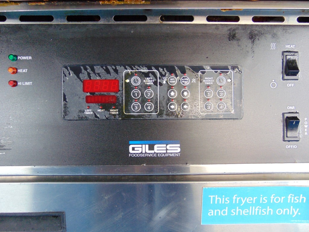 GILES EOF-24 Electric Deep Fryer 480V No Filtration System