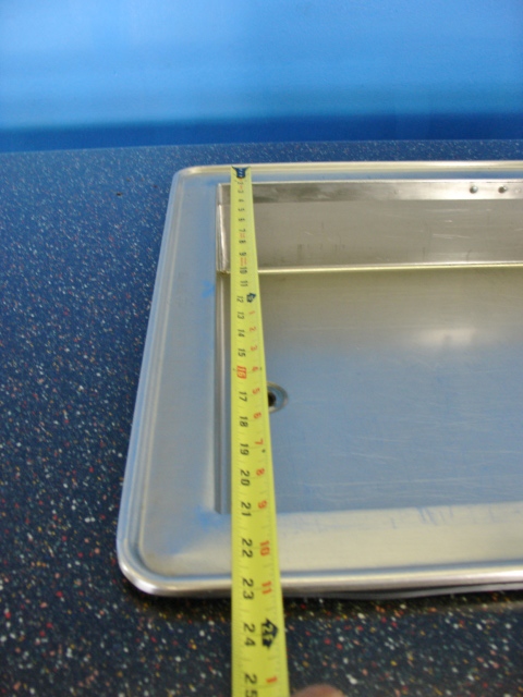 Atlas Metal Industries 10' Cold Food Buffet Serving Line with Corian Top WCM-C-4