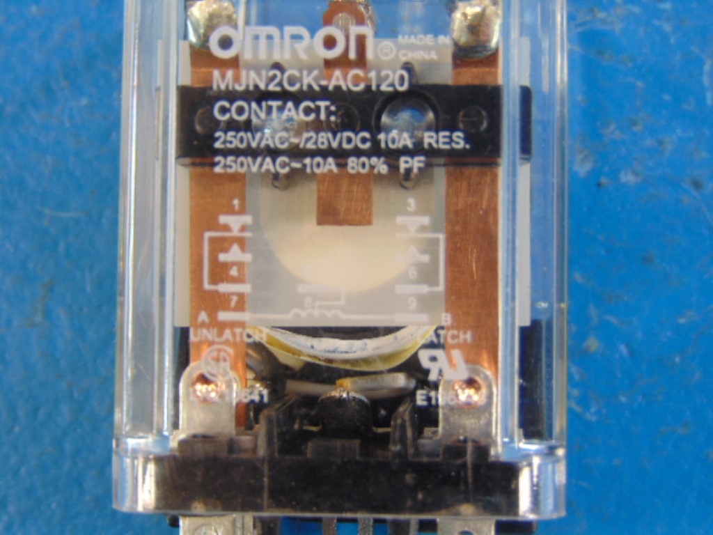 OMRON MJN2CK-AC120 10A 28VDC RELAY