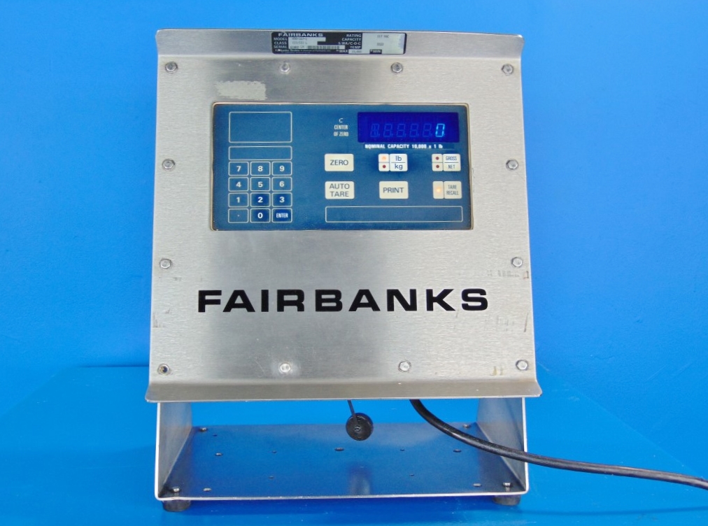  Fairbanks H90-167-1 Scale Head Digital Readout display Stainless