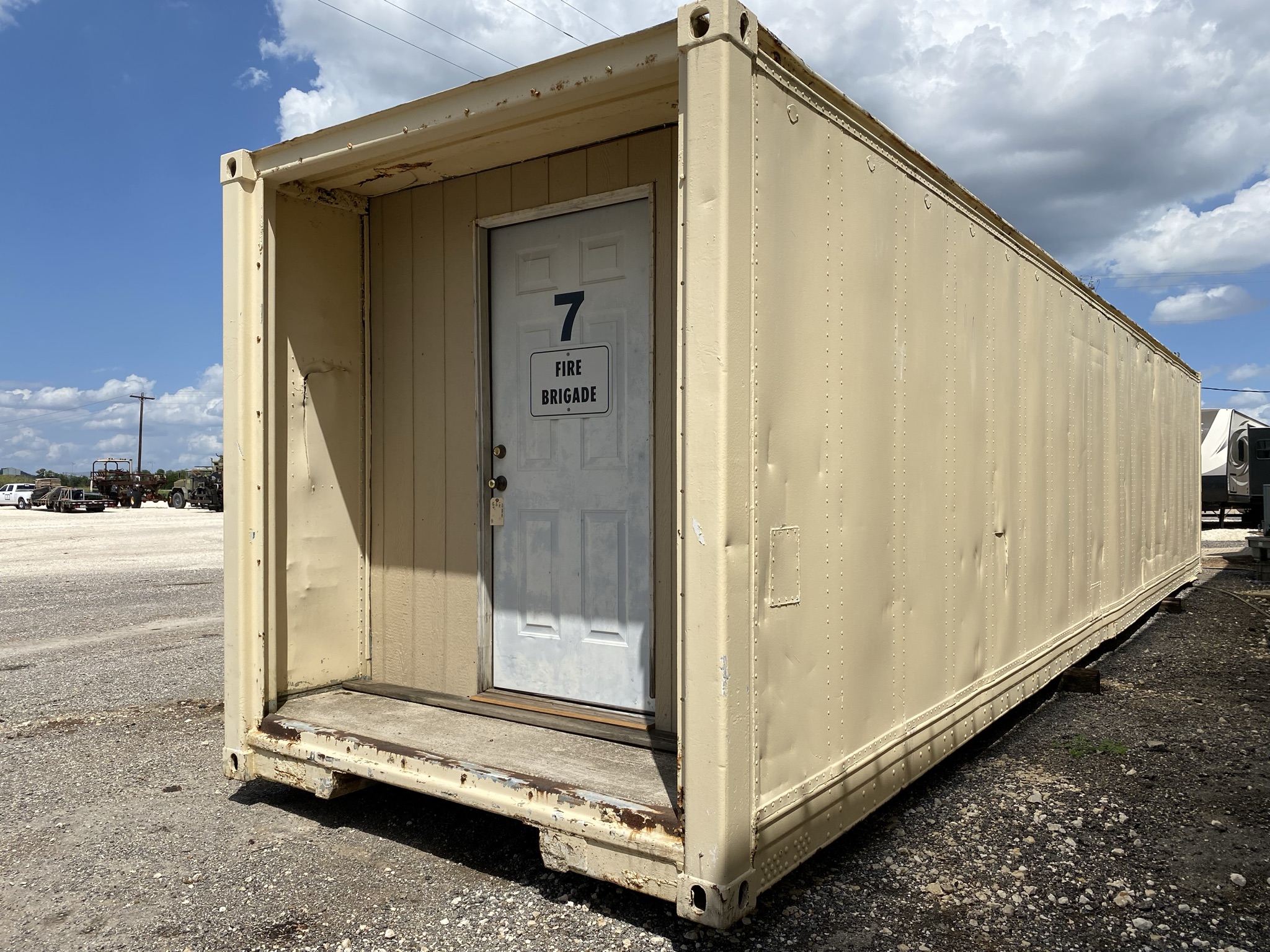 ASIS 40ft STD Custom Reefer Connex Shipping container w/ Electrical