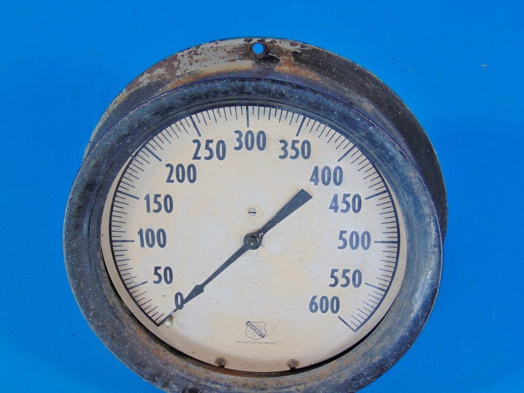 Antique Ashcraft Gauge 0 - 600