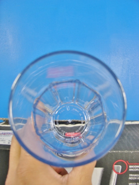 GET 99916-1-BL 16oz Blue Break-Resistant Plastic Bahama Tumbler 12 per case