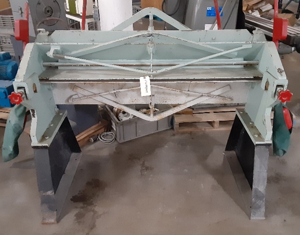 Chicago S-416 48" 4' x 16 ga. Steel Foot Bending Press Brake