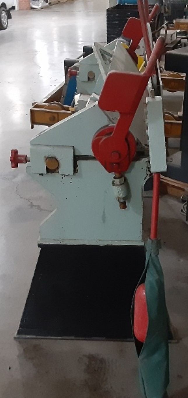 Chicago S-416 48" 4' x 16 ga. Steel Foot Bending Press Brake