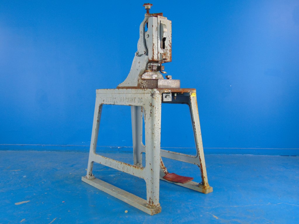 H.J Ruesch Type 7-Ton Heavy Duty Foot Stamping Kick Press, NO 7, Jewelry 