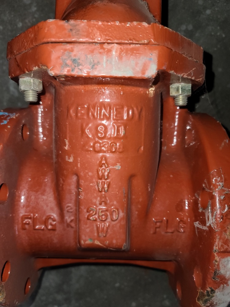 KENNEDY 4" FIRE MAIN GATE VALVE 888H