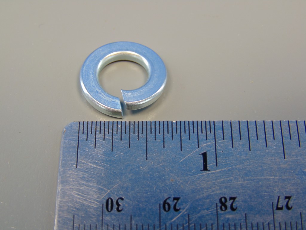 3/8" Lock Washer Zinc Plated (qty 100)