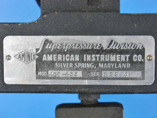 Vintage AMINCO AMERICAN INSTRUMENT 406-455 TENSILE TESTER