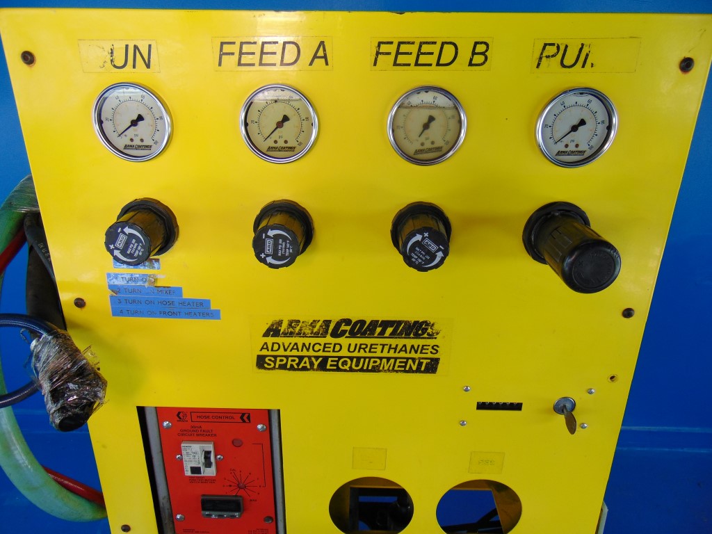 Armacoatings 2-B Polyurea Spray Foam System - 230V, 5000 PSI - Pneumatic Application Unit with Accessories