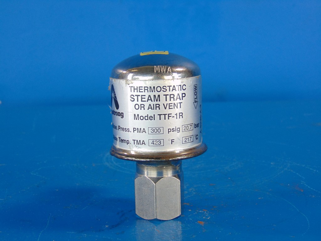 Armstrong TTF-1 R A Stainless Steam Trap Air vent 300psi 3/4" Npt