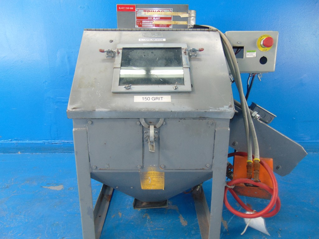Trinco 20/88-ST Turn Table Sandblast Cabinet w/o stand or dust collection system
