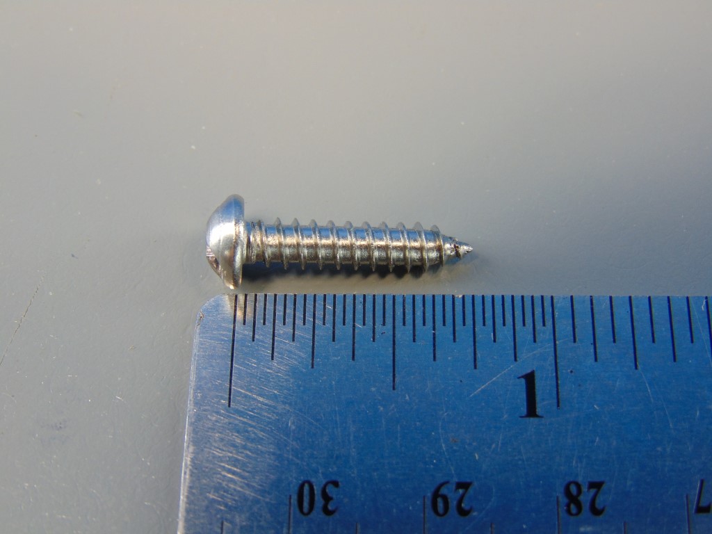 #6 X 3/4" Sheet Metal Pan Head Security Screw Stainless ( lots Of 100)