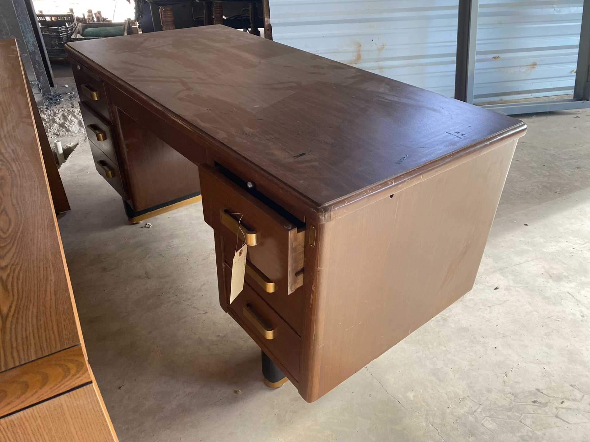 36 x 60" five drawer Desk