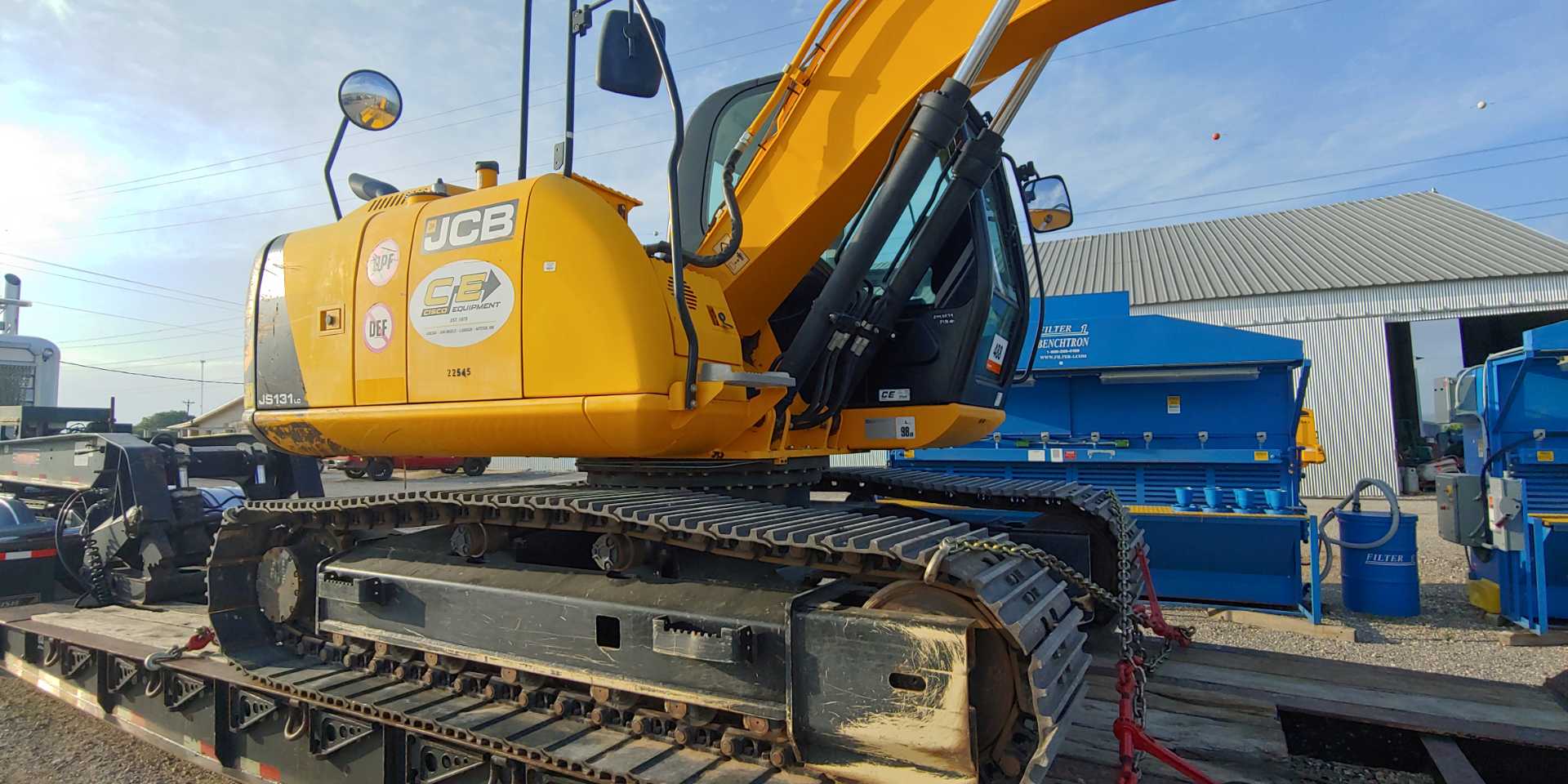 2016 JCB JS131-LC Crawler Excavator1113.3 ORIGINAL HRS! For rent or lease